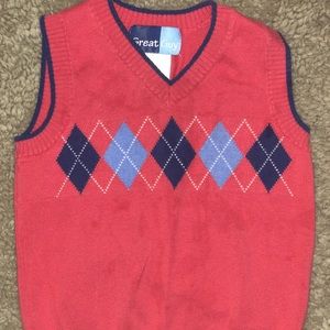 2T Boys Sweater Vest